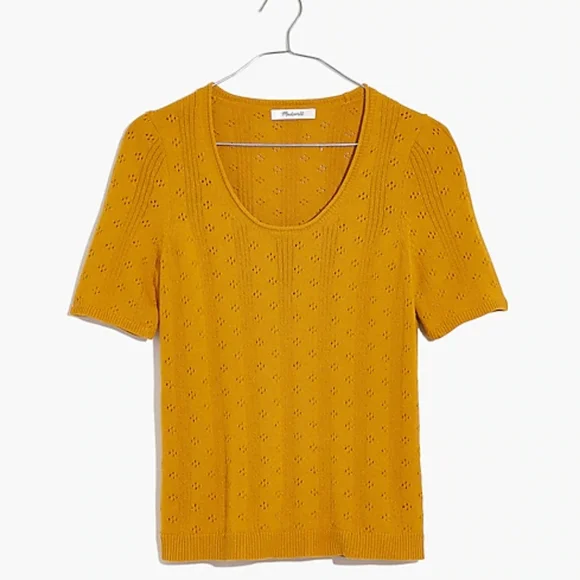 As Seen On TV! Madewell Pointelle Sweater - Picture 7 of 14